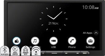 Autobarn Sony 6.9” 220w av wireless carplay android auto hdmi receiver offer