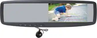 Parkmate hd 4.3” clip on rear view mirror monitor & reverse camera pack