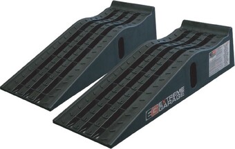 Autobarn Extreme garage 2400kg portable vehicle ramps offer