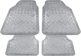 Autobarn Streetwize kentucky chrome rubber floor mats offer