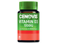 Coles Cenovis Vitamin D3 1000IU Tablets 200 Pack offer