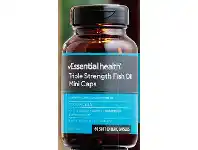 ALDI Essential Health Triple Strength Fish Oil Mini Softgel Caplets 60pk offer