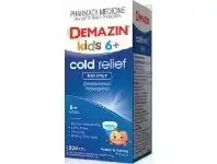 Chemist Warehouse Demazin Kids 6+ Cold Relief 200ml Blue Syrup offer