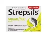 Strepsils Sugar Free Lemon 36 Lozenges