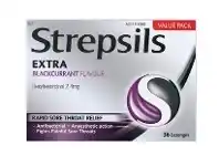 Chemist Warehouse Strepsils Extra Blackcurrant Lozenges 36 Pack offer