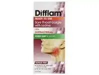 Chemist Warehouse Difflam Ready to use Sore Throat Gargle with Iodine 200ml offer