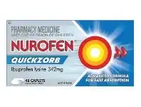 Chemist Warehouse Nurofen Quickzorb 48 Caplets offer
