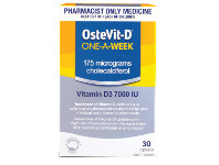 Chemist Warehouse OsteVit-D Vitamin D3 7000IU One-A-Week 30 Capsules offer