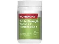 ePharmacy Nutra-Life Triple Strength Garlic + C 100 Capsules offer