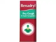Benadryl Dry Cough & Nasal Decongestant 200ml