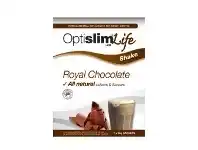 ePharmacy OptiSlim Life Shake Royal Chocolate 50 x 7g offer