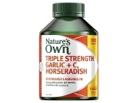 My Chemist Nature’s Own Triple Strength Garlic + C, Horseradish 200 Tablets offer