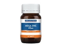 Ethical Nutrients Mega Zinc 40mg 60 Tablets