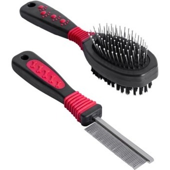 Coles Furemover grooming brush & comb set offer