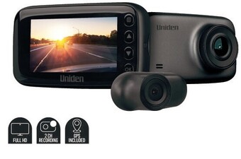 Autopro Uniden full hd dual recording gps dash cam offer