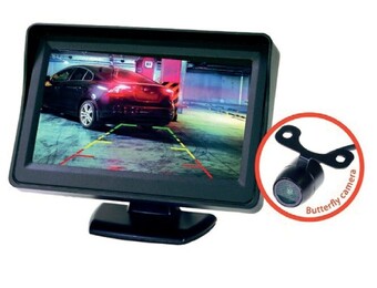 Autopro Gator 4.3” dash mount reverse monitor & camera kit offer