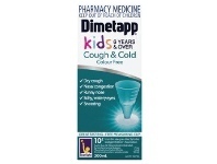 Dimetapp DM Elixir Cough & Cold Colour Free Sugar Free Grape Flavour 200ml