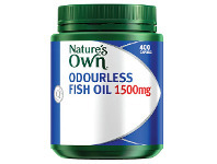 Terry White Nature's Own Odourless Fish Oil 1500mg - 400 Capsules offer