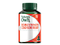 Good Price Pharmacy Nature’s Own Double Strength Cold Sore Relief 100 Tablets offer