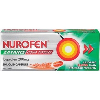 IGA Nurofen zavance liquid capsules 20 pack** offer