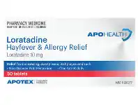 Apohealth Loratadine 50 Tablets