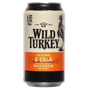IGA Wild turkey & cola 4.8% 10 pack offer