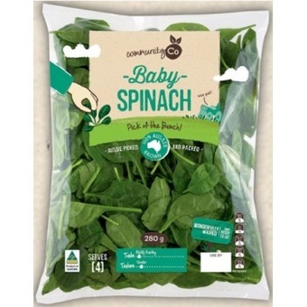 IGA Community co baby spinach 120g offer