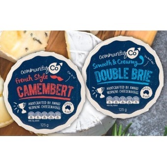 IGA Community co camembert or double brie cheese 125g offer