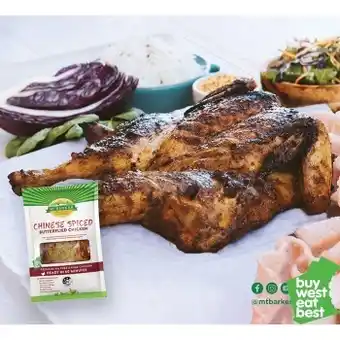 IGA Mt barker free range chinese spiced butterflied chicken offer