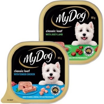 IGA My dog wet dog food 100g selected varieties offer