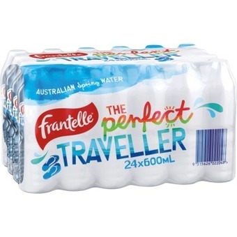 IGA Frantelle spring water 24x600ml offer