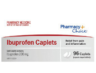 Pharmacy Choice Ibuprofen 96 Caplets