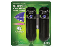 Good Price Pharmacy Nicorette Quick Mist Spray Cool Berry Duo Pack offer