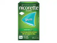 Good Price Pharmacy Nicorette Gum 2mg Freshmint 105 Pieces offer