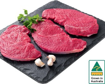 IGA Australian beef bbq round steak offer