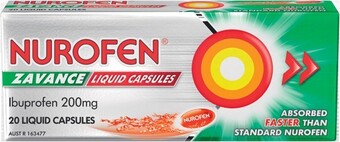 IGA Nurofen zavance liquid capsules 20 pack** offer