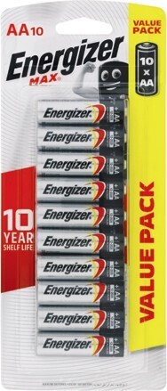IGA Energizer max aa batteries 10 pack offer