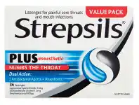 Pharmacy4Less Strepsils Plus Anaesthetic 36 Lozenges offer