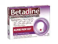 Pharmacy4Less Betadine Anaesthetic Lozenges 16 Pack offer