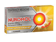Pharmacy4Less Nuromol Double Action Pain Relief 12 Tablets offer