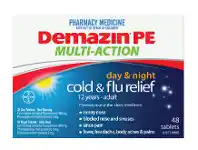 Demazin PE Multi Action Day & Night Cold & Flu Tablets 48 Pack