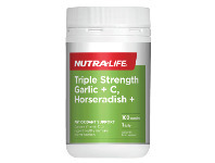 Pharmacy4Less Nutra-Life Triple Strength Garlic + C, & Horseradish + 100 Capsules offer
