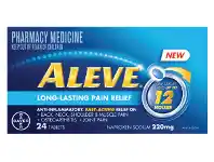 Pharmacy4Less Aleve 12 Hour Long-Lasting Pain Relief offer