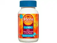 Metamucil for 50+ Psyllium + Calcium 120 Capsules