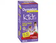 Pharmacy4Less Dymadon Paracetamol for Kids 2-12 Years Strawberry 200ml offer