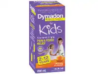 Dymadon Paracetamol for Kids 2-12 Years Orange 200ml