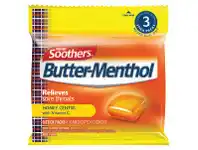 Pharmacy4Less Soothers Butter Menthol Multi Pack 3x10 Lozenges offer