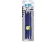 Officeworks Milan P1 Touch Ballpoint Pens Blue 3 Pack offer
