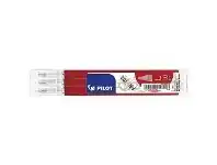 Officeworks Pilot Frixion Erasable Gel Ink Refills 1.0mm 3 Pack Red offer