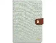Officeworks Otto Gold A5 Linen Notebook 192 Pages Mint offer